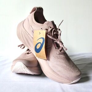 New ASICS Gel Nimbus Pure Gel Running Shoes Sneakers Women's Size 10 Pink